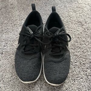 Nike Black and White Athletic Shoes